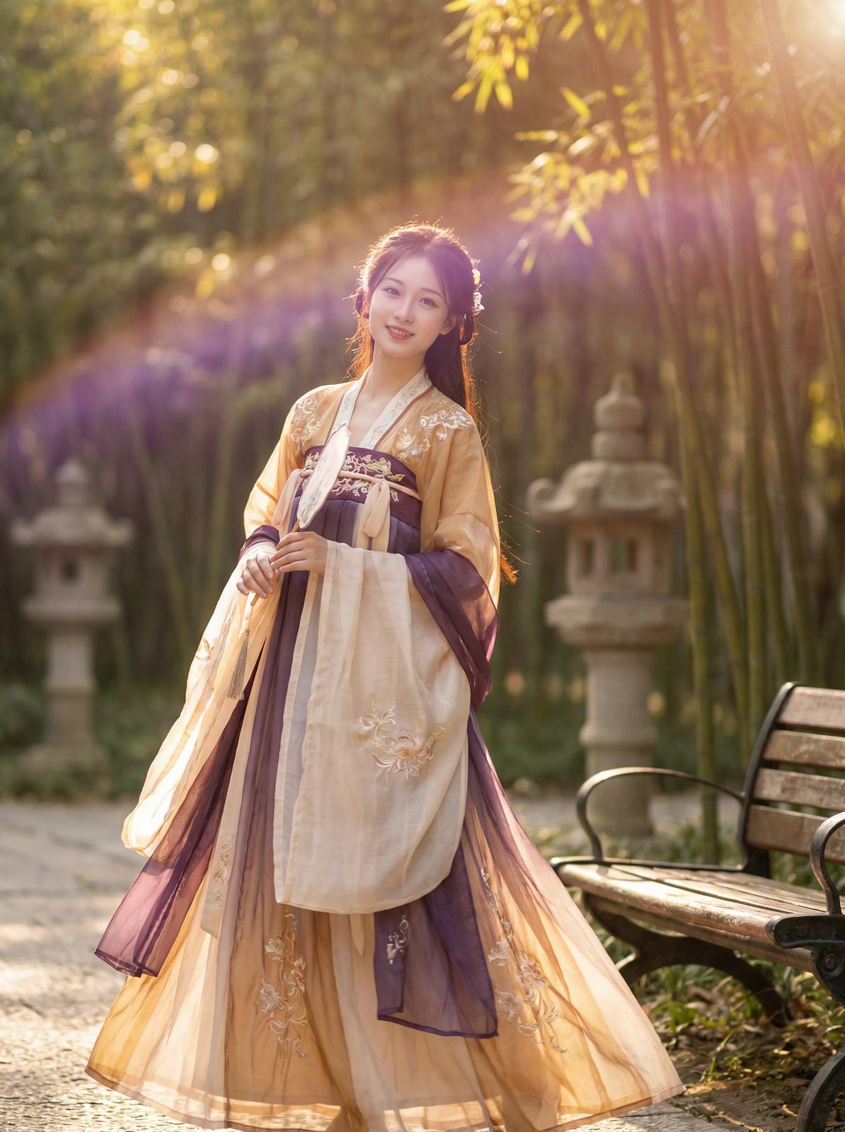 幼女漫画古风汉服传媒拍摄